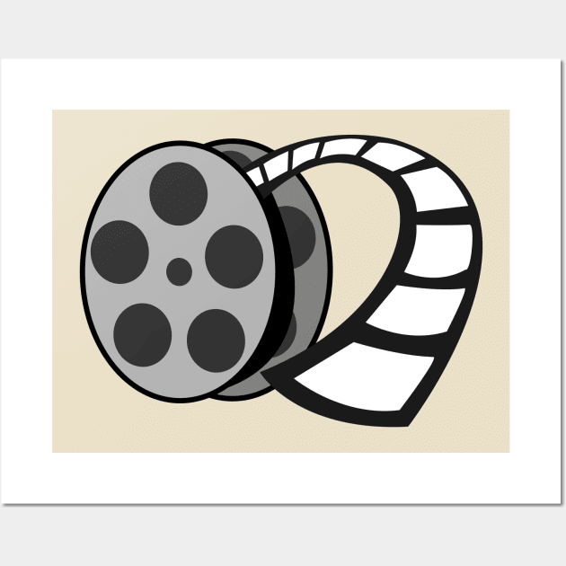 Film Reel Wall Art by traditionation